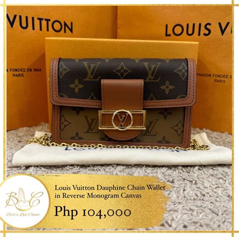 louis vuitton chain wallet men|louis vuitton dauphine chain wallet.